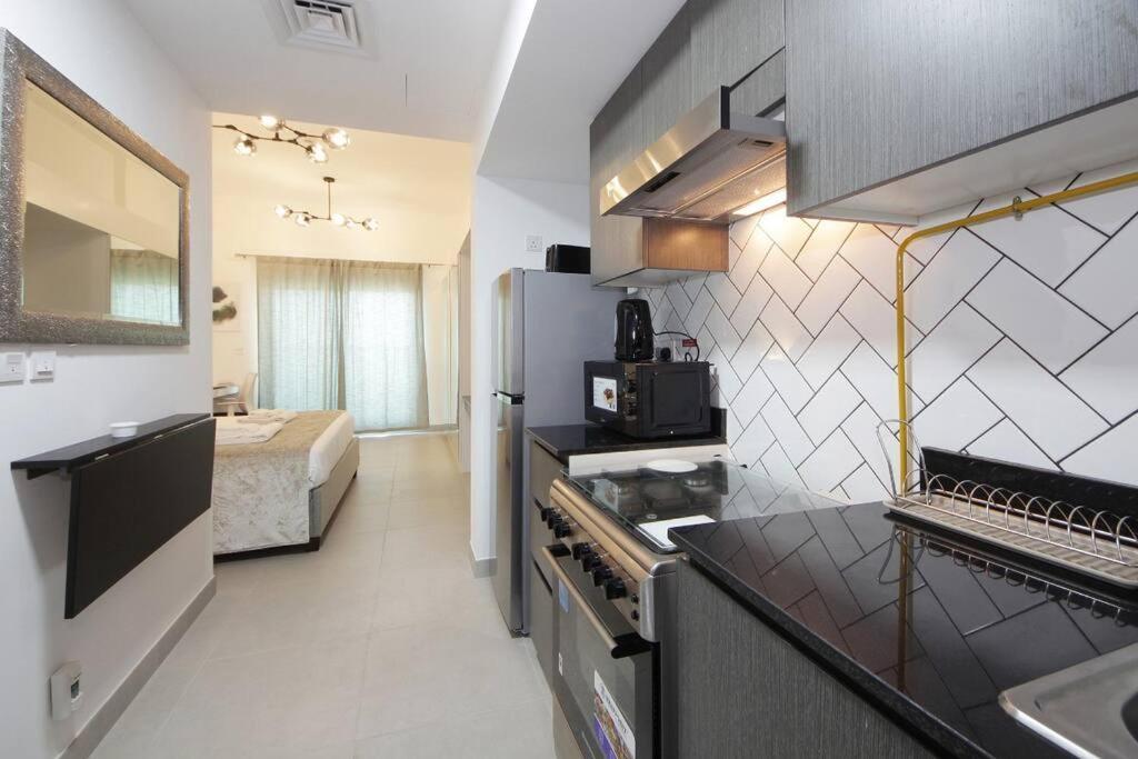 Bella Rose Studio Apartment- Al Barsha 두바이 외부 사진